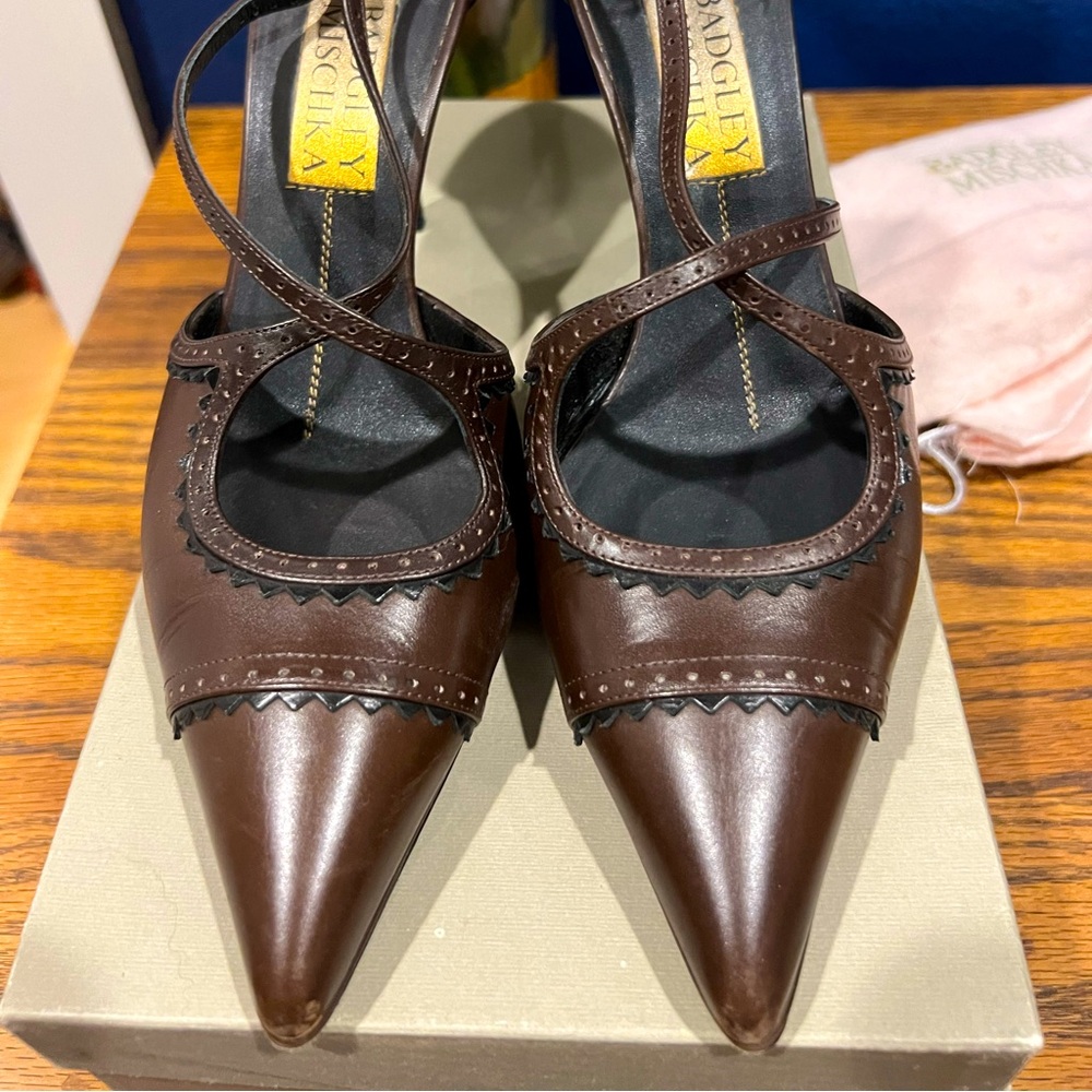 Badgley Mischka D’Orsay Heels